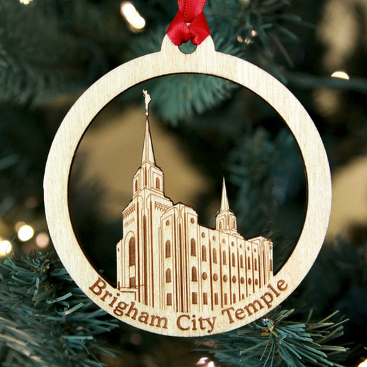 Brigham City Temple Ornament