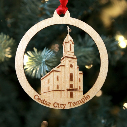 Cedar City Temple Ornament