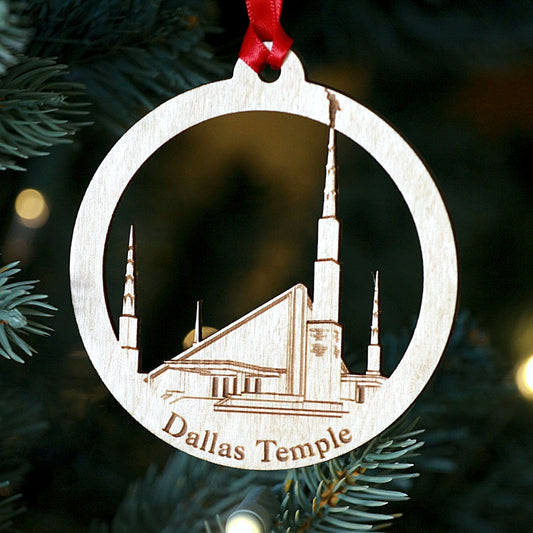 Dallas Temple Ornament