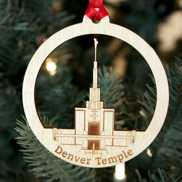 Denver Temple Ornament