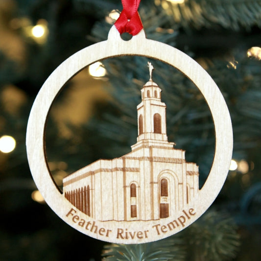 Feather River Temple Ornament