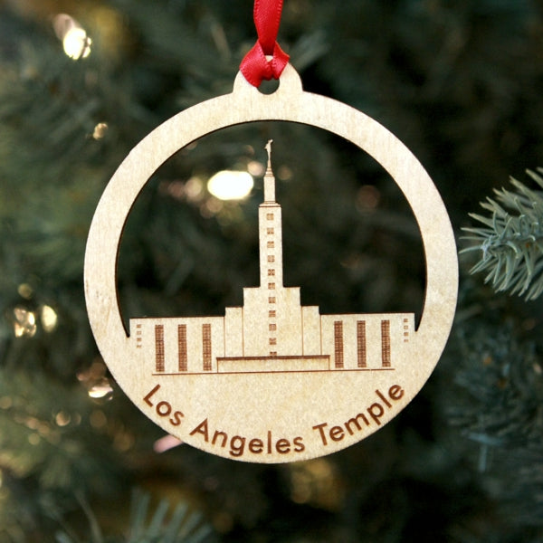 Los Angeles Temple Ornament