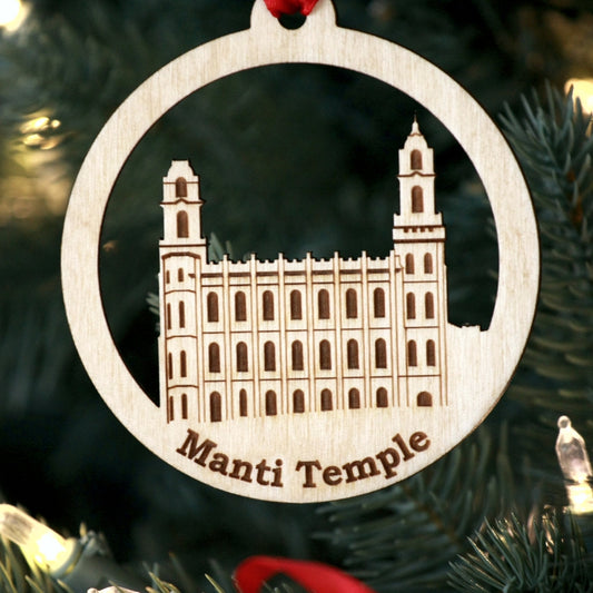 Manti Temple Ornament