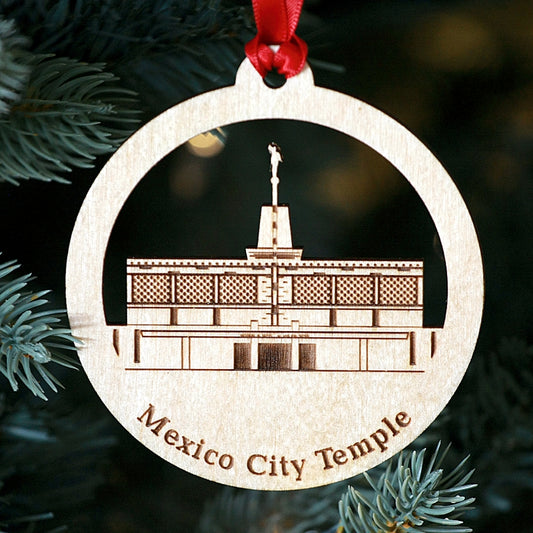 Mexico City Temple Ornament