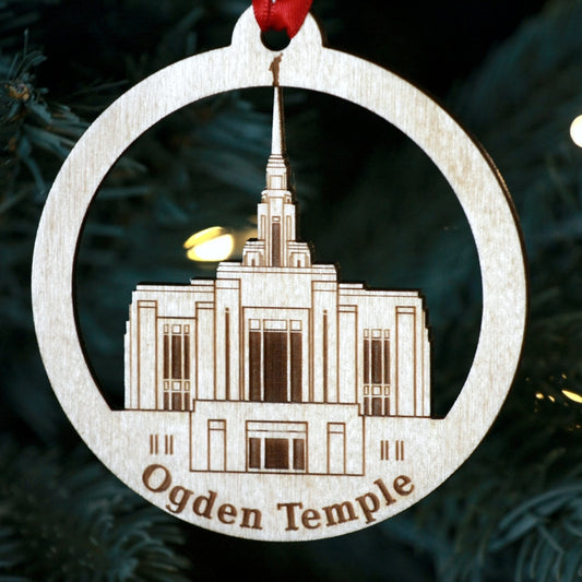 Ogden Temple Ornament