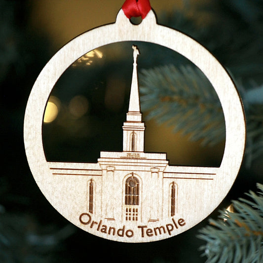 Orlando Temple Ornament