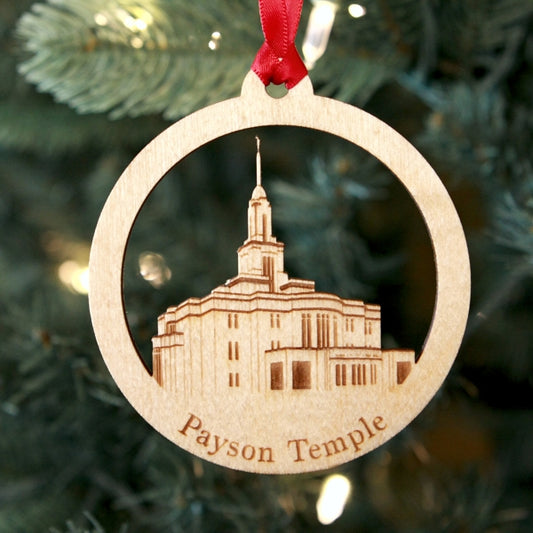 Payson Temple Ornament