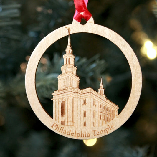 Philadelphia Temple Ornament