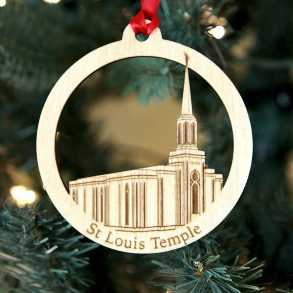 St. Louis Temple Ornament